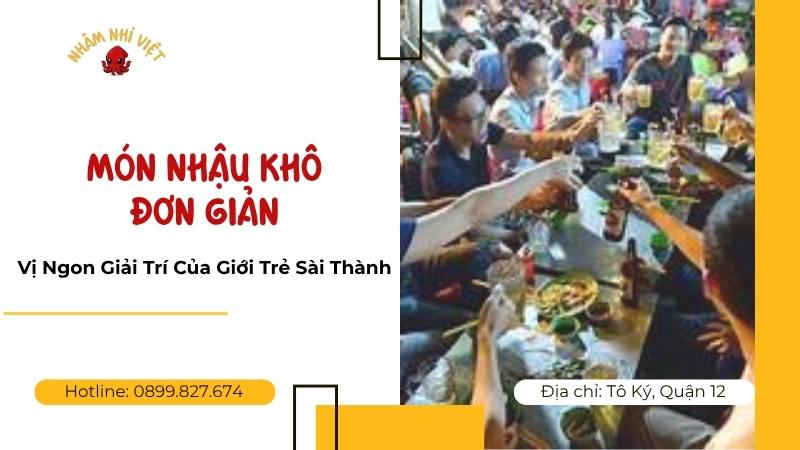 Đồ nhậu khô đơn giản