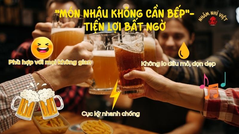 gợi ý món nhậu cuối tuần