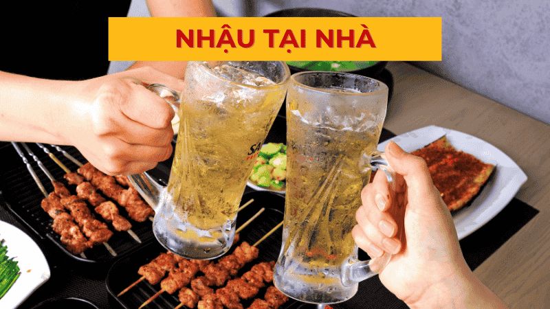 Nhậu tại nhà - nhu cầu của các bạn trẻ quận 12