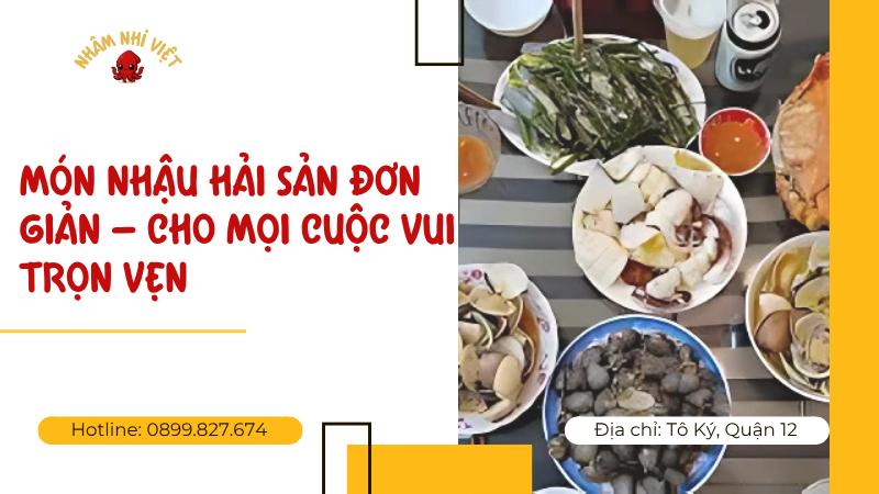 hải sản đơn giản lại là lựa chọn số 1 cho giới trẻ?