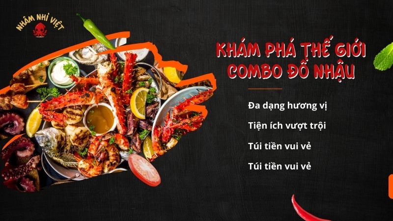 Khám phá thế giới combo đồ nhậu