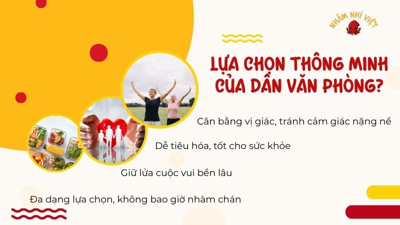 lựa chọn thông minh của dân văn phòng?