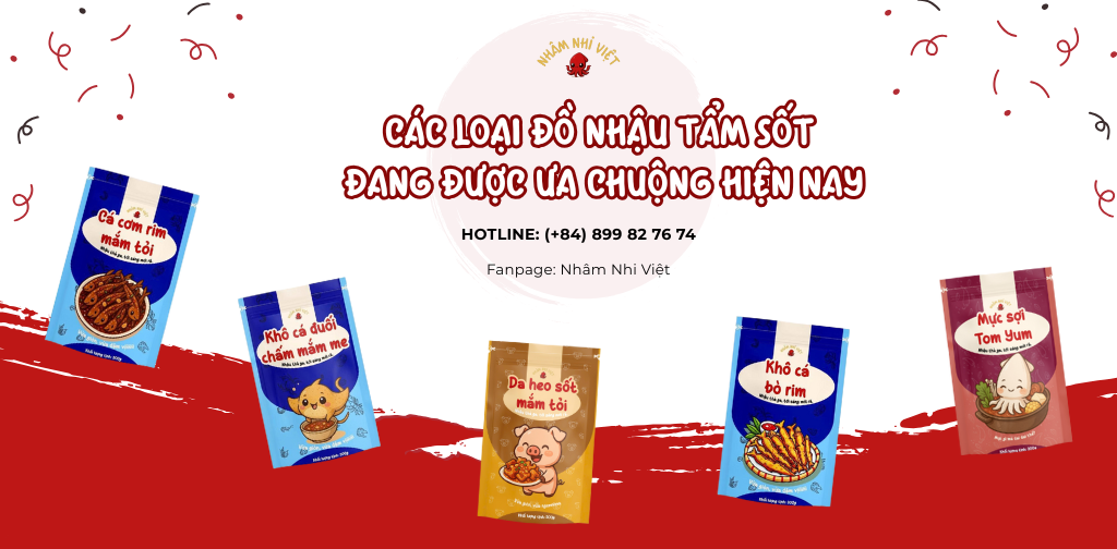 Đồ nhậu tẩm sốt - Hương vị đậm đà cho tiệc nhậu thêm vui do-nhau-tam-sot