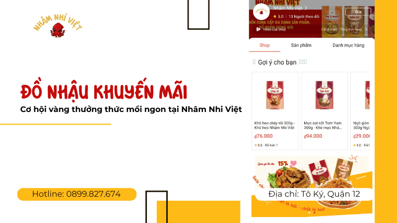 đồ nhậu khuyến mãi