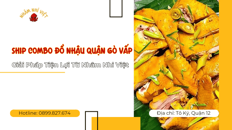 Ship combo đồ nhậu quận Gò Vấp