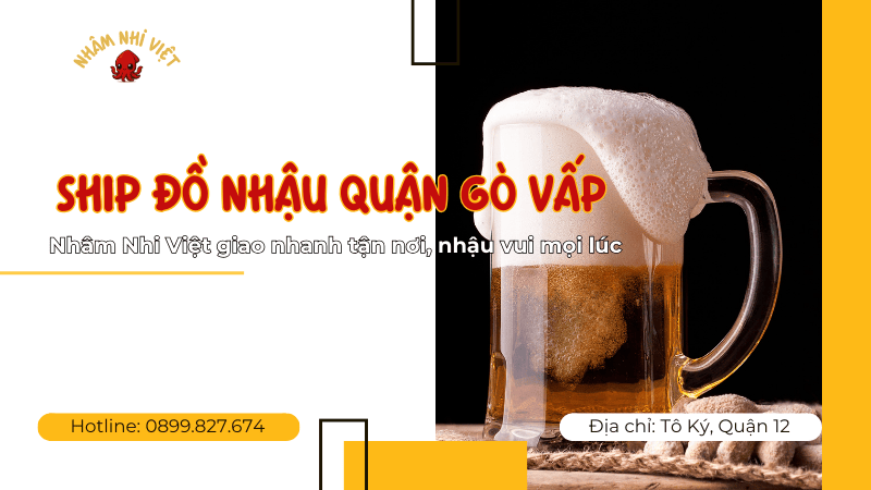 Ship đồ nhậu quận Gò Vấp
